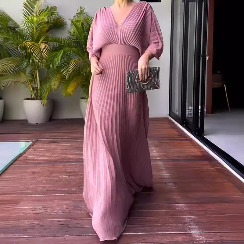 Elysian Pleats Gown