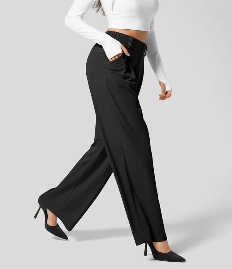 AVENIA – PANTALONES ELEGANTES Y ESTRUCTURANTES PARA MUJER
