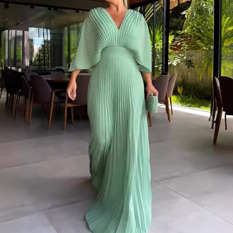 Elysian Pleats Gown