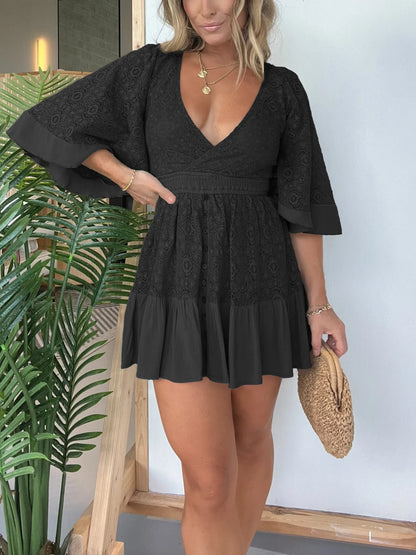 EL VESTIDO DE ENCAJE SERAPHINA