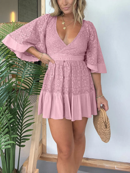 EL VESTIDO DE ENCAJE SERAPHINA
