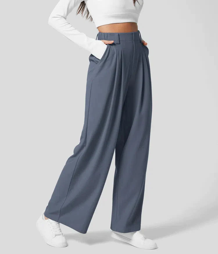 AVENIA – PANTALONES ELEGANTES Y ESTRUCTURANTES PARA MUJER