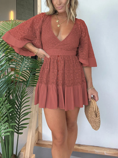 EL VESTIDO DE ENCAJE SERAPHINA